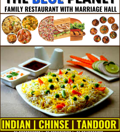 THE BLUE PLANET FAMILY RESTAURANT WITH MARRIAGE HALL